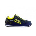 Racing Ankle Boots Sparco GYMKHANA DANI Yellow Blue Navy Blue - 42