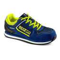 Racing Ankle Boots Sparco GYMKHANA DANI Yellow Blue Navy Blue - 44