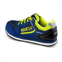 Racing Ankle Boots Sparco GYMKHANA DANI Yellow Blue Navy Blue - 44