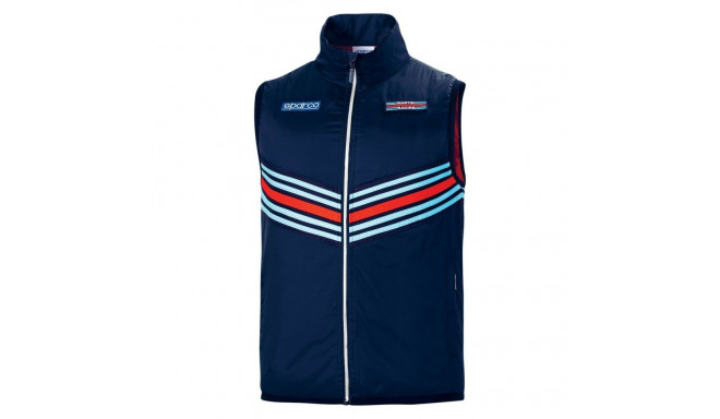 Meeste Spordivest Sparco Martini Racing Tumesinine (XXL) - 2XL