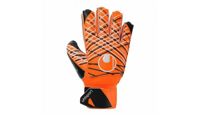 Goalkeeper Gloves Uhlsport Soft Resist+ Dark Orange Adults - 6,5