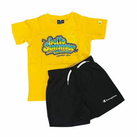 Children's Sports Outfit Champion Essentials Yellow - 11-12 Years
