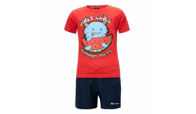 Laste Spordikostüüm Champion Essentials Punane - 5-6 aastat