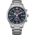 Meeste Kell Citizen SPORT CRONO - ECO DRIVE Hõbedane (Ø 43 mm)