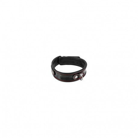 Sidumismängude Kaelarihm koos Ketiga Fetish Tentation Must Punane