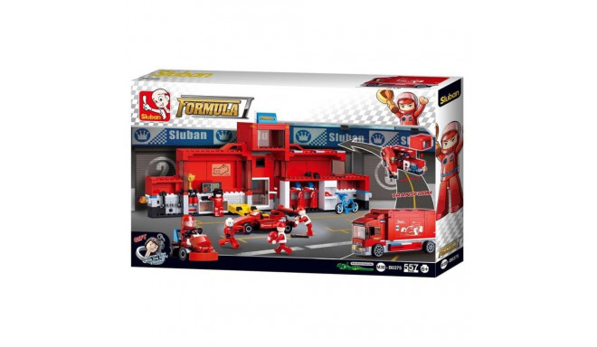 BLOCKS SLUBAN võidusõiduauto jaam 557 tk