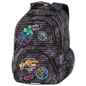 Backpack CoolPack Dart Badges Girls Grey