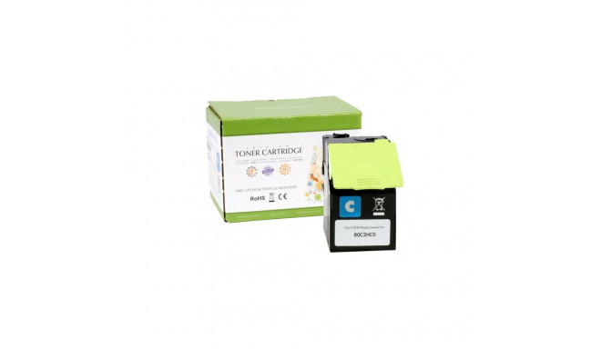 Compatible Static-Control Lexmark 802HC (80C2HC0), Cyan, 3000 p.