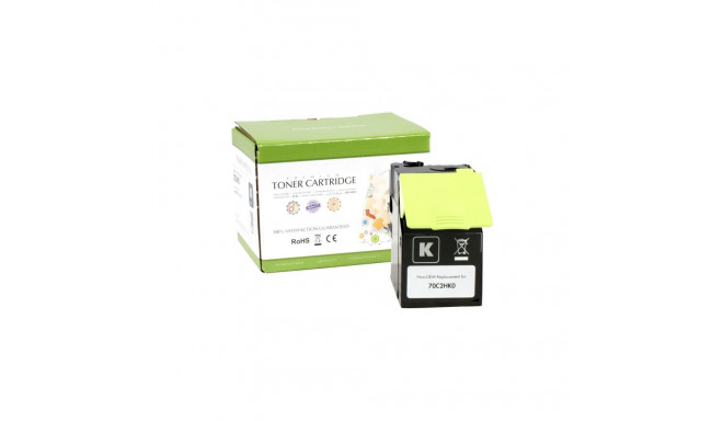 Ühildub staatilise juhtimisega Lexmark 702HK (70C2HK0) must, 4000 lk.