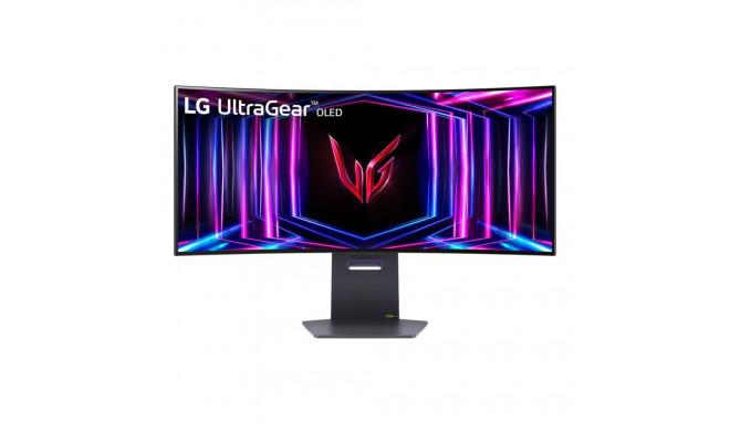 LG | Curved gaming monitor | 34GS95QE-B | 34 " | OLED | Ultra-WQHD | 21:9 | 240 Hz | 0.03 ms | 3440 