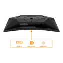 AOC Gaming CQ27G4X 27", 2560x1440/1ms/300cd/m², HDMI, DisplayPort, Headphone Out