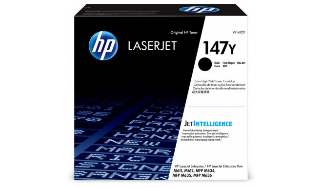 HP 147Y Extra High Yield Black Original LaserJet Toner Cartridge