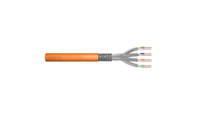 Digitus Cat.7 S/FTP installation cable, 500 m, simplex, B2ca