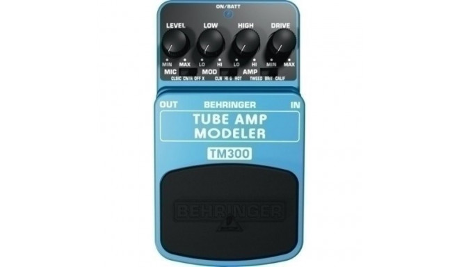 Behringer TM300 efektipedaal Must, Sinine