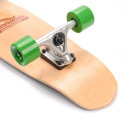 Meteor Cannabis green-brown-orange skateboard 22595