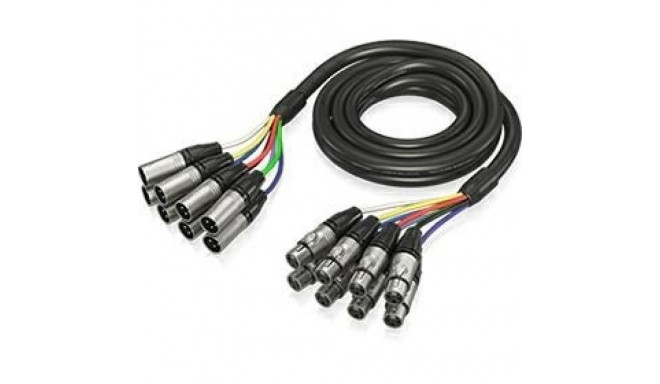 Behringer GMX-300 8 x XLR F – 8 x XLR M 3 m kaabel
