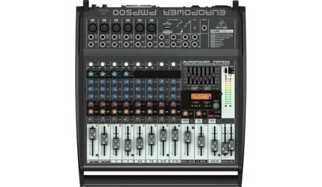 Behringer PMP500 helimikser 12 kanalit 20 - 20000 Hz