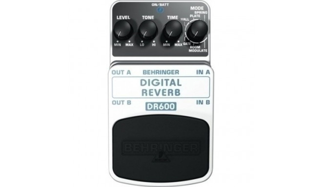 Behringer DR600 effects pedal Expression pedal Black, Silver