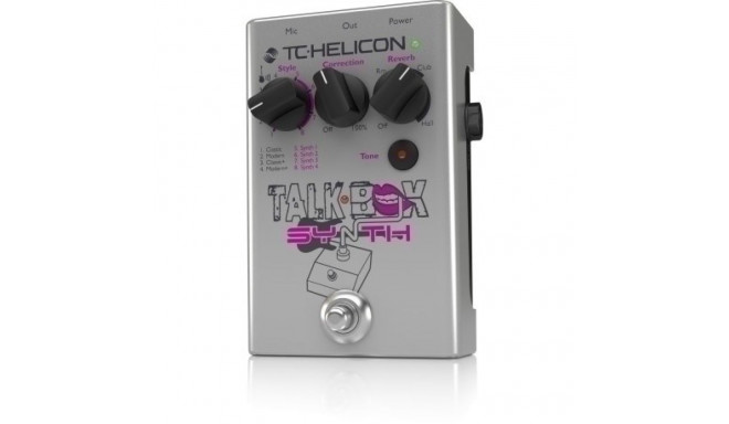 TC Helicon Talkbox Synth Sünteesija/Tonaalsus
