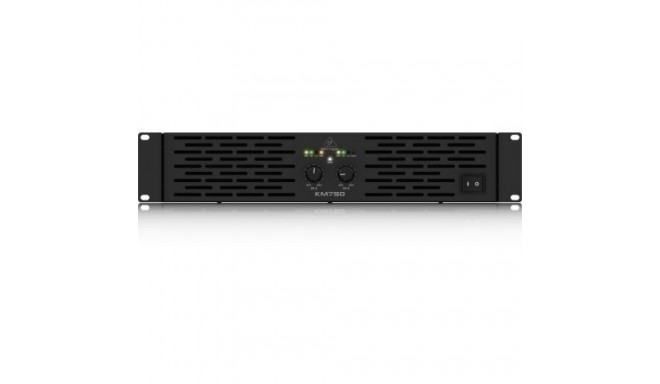 Behringer KM750 audio amplifier 2.1 channels Black