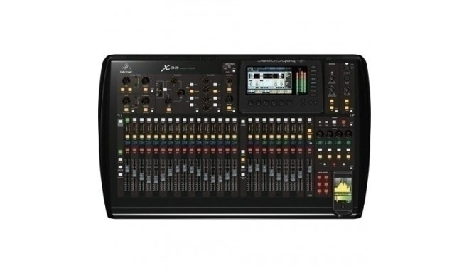 Behringer X32 helimikser 40 kanalit 10–22000 Hz must