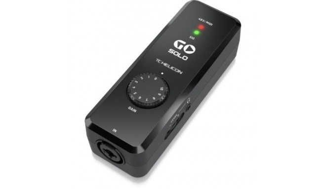 TC Helicon GO Solo Interfejs audio/MIDI do urządzeń mobilnych