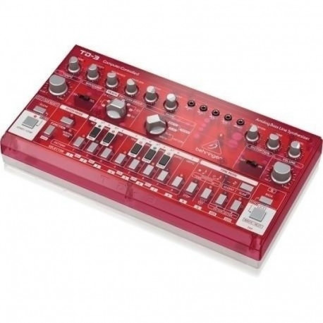 Behringer bassisüntesaator TD-3-SB, punane läbipaistev