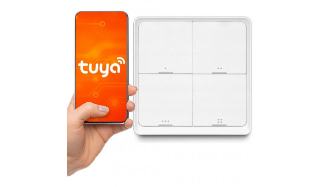 Pilot ZigBee TUYA SC04 nutikas 4 kanalit 12 stseeni