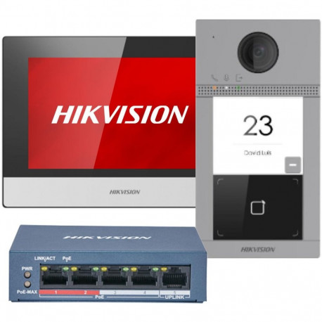 HikVision video uksefon DS-KIS604-S(C)(O-STD)/Europe BV