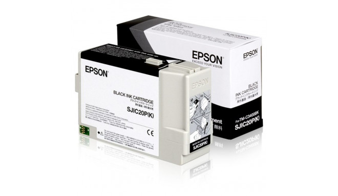 Epson SJIC20P(K) - Ink cartridge for TM-C3400BK (Black)