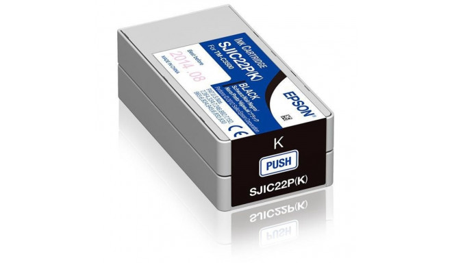 Epson SJIC22P(K): Tindikasett ColorWorks C3500 jaoks (must)