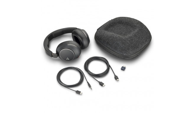 HP Poly Voyager Surround 80 UC USB-C Headset +USB-C/A Adapter
