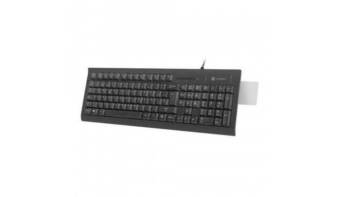 NATEC KEYBOARD MORAY ES LAYOUT WITH ID CARD READER