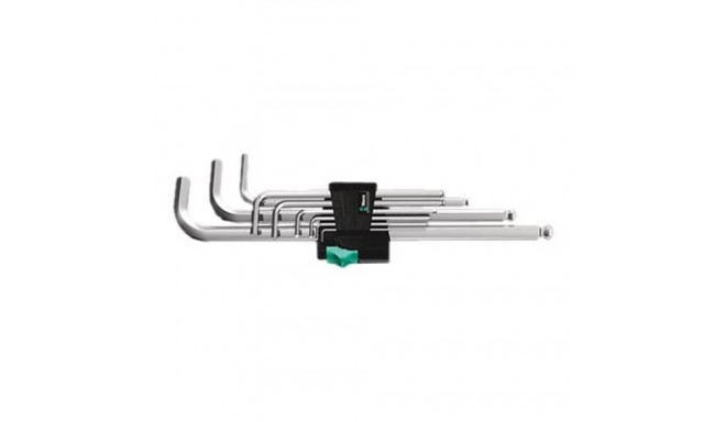 Wera 950/9 Hex-Plus 1 L-shaped hex key set Metric 9 pc(s)