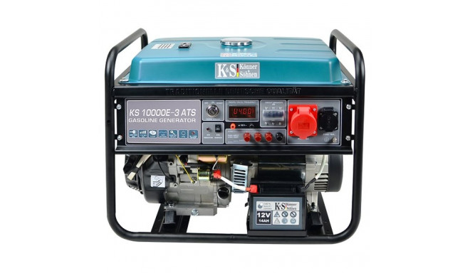 KS GASOLINE GENERATOR KS 10000E-3 ATS 230/400V, ELECTRIC START.