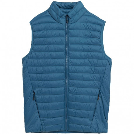 meeste vest 4F M062 teksasinine 4FAW23TVESM062 32S S