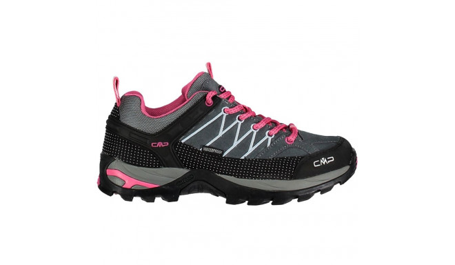 CMP Rigel Low WP Women's Hiking Boots Grey-Black-Pink 3Q13246103Q