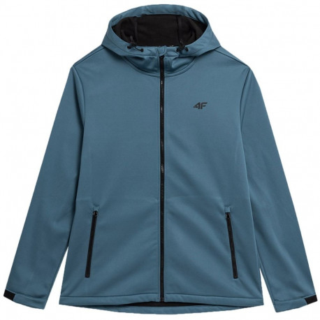 Meeste softshell jope 4F M156 teksasinine 4FAW23TSOFM156 32S