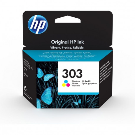 HP 303 Tri-color Original Ink Cartridge