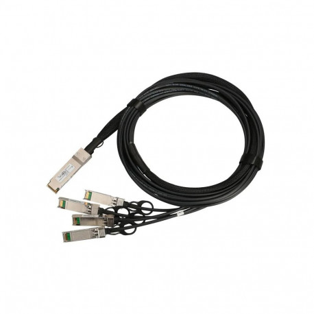 Extralink kaabel QSFP+ DAC 40Gbps kuni 4x 10Gbps 3m 30AWG
