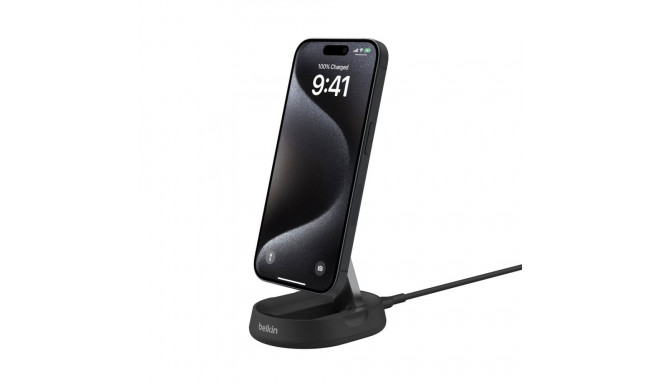 Belkin BoostCharge Pro Smartphone Black AC Wireless charging Fast charging Indoor