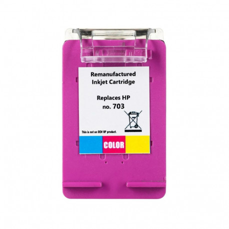 Superbulk printer ink HP B-H703C (replacement HP 703 CD888) tricolour standard
