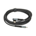iBOX IKUTC USB-C cable 100W 2m Black
