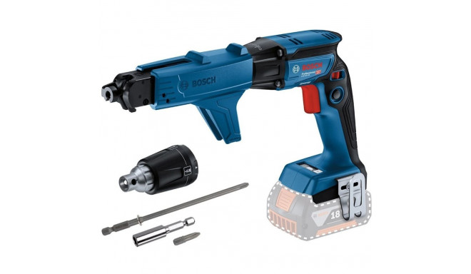 Cordless drywall screwdriver Bosch GTB 18V-45, SOLO, with screwmagazine GMA 55