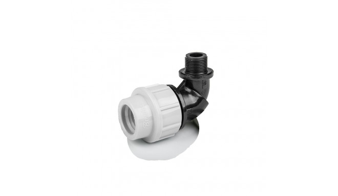 PN16 Elbow 20mm / 3/4" male for PE pipes