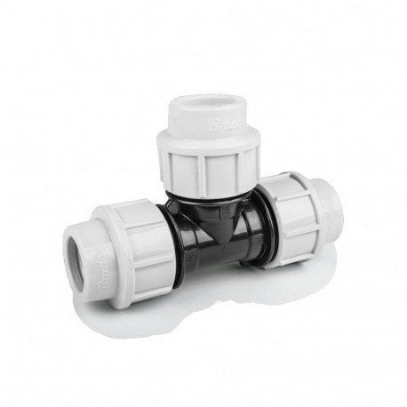 PN16 Tee 25mm PE torudele