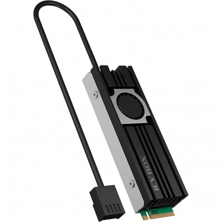 ICY BOX IB-M2HSF-703, heatsink (black)
