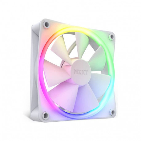 F120 RGB Single 120x120x26 (weiß, Einzellüfter, ohne Controller, 120 mm)