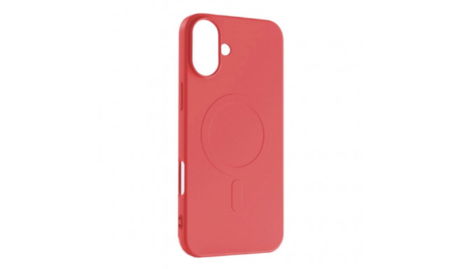 Liquid Silicone Case MagSafe for iPhone 16 Pro Max - red