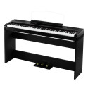 Artesia PA-88 Harmony, Stage Piano, 88 hammer action keys, with stand ST-3, 3 pedals, black *** 2 co